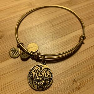 Alex & Ani Aloha Bangle - Gold - EXCLUSIVE HAWAII